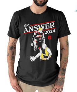 The Answer 2024 Trump And Biden T Shirt