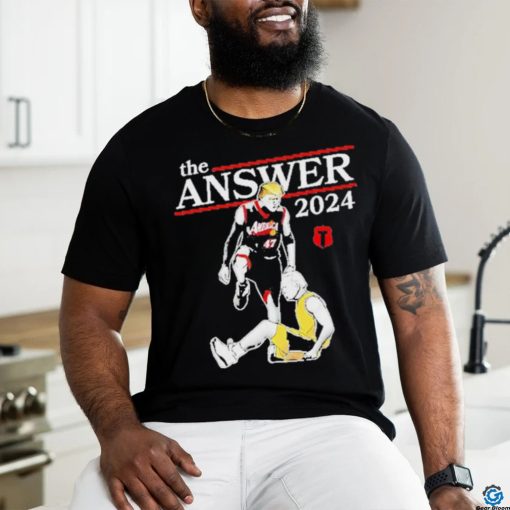 The Answer 2024 Trump And Biden T Shirt