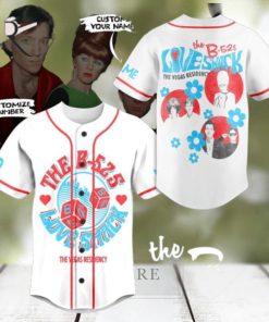 The B 52’s Love Shack The Vegas Residency Custom Baseball Jersey