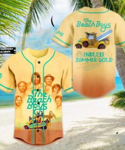 The Beach Boys Endless Summer Gold Custom Baseball Jersey