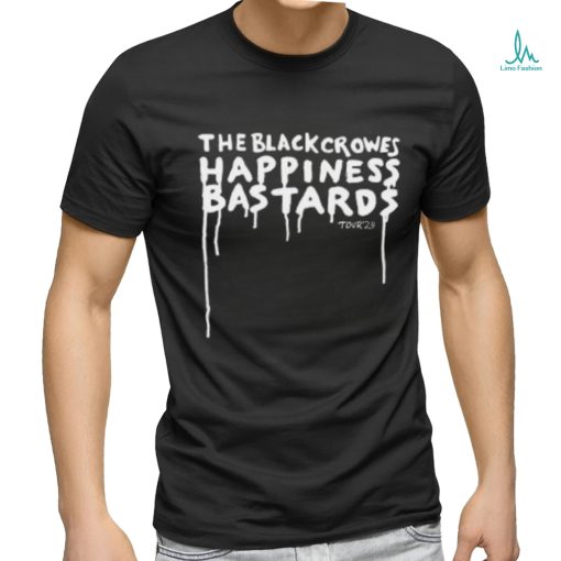 The Black Crowes Happiness Bastards Tour Shirt