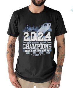 The Blues Skyline 2024 Super Rugby Pacific Champions shirt