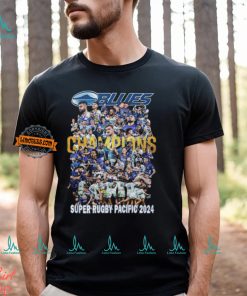 The Blues Super Rugby Pacific 2024 Champions T Shirt