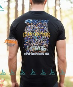 The Blues Super Rugby Pacific 2024 Champions T Shirt