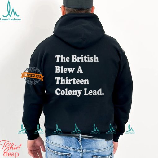 The British Blew A Thirn Colony Lead Red Philadelphia T Shirt