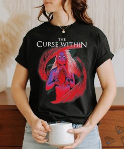 The Curse Within Bleeding Heart Angel T Shirt