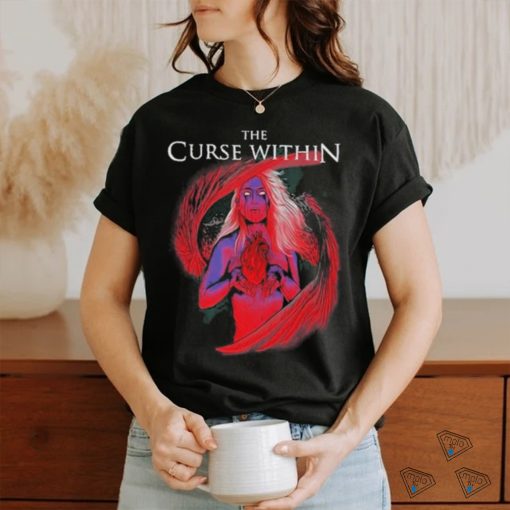 The Curse Within Bleeding Heart Angel T Shirt