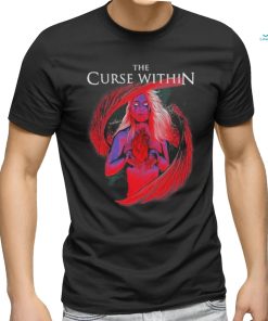 The Curse Within Bleeding Heart Angel T Shirt