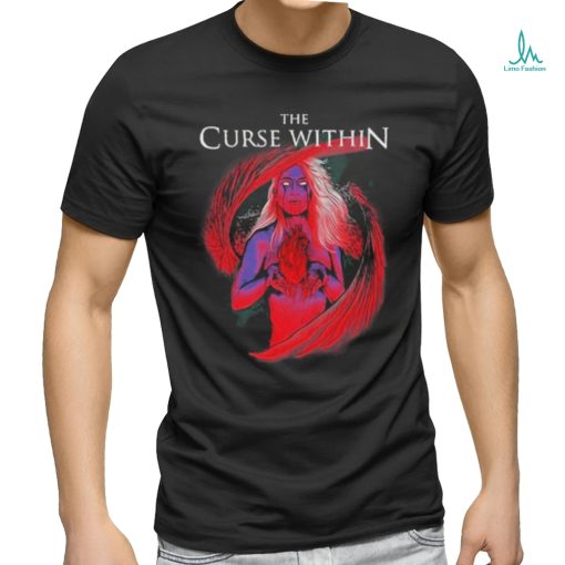 The Curse Within Bleeding Heart Angel T Shirt