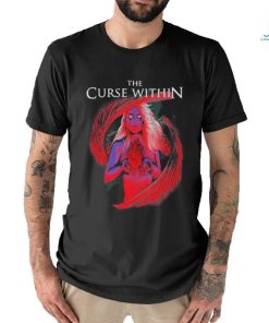 The Curse Within Bleeding Heart Angel T Shirt