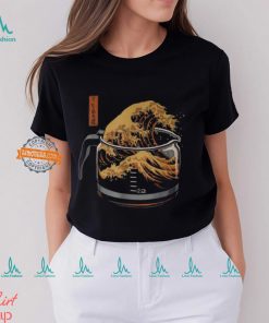 The Great Wave Of Coffee Coffee I Love Coffee T Shirt