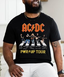 The High Voltage Album ACDC PWR Up Tour 2024 Abbey Road Signs Shirt
