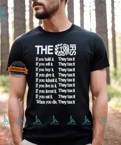 The Irs If You Build It They Tax It When You Die They Tax It Shirts, hoodie, sweater, long sleeve and tank top The Irs If You Build It They Tax It When You Die They Tax It Shirts