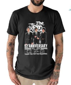 The Jam 52nd Anniversary 1972 2024 Thank You For The Memories T Shirt