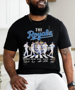 The Kansas City Royals Abbey Road 2024 Signatures shirt