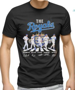 The Kansas City Royals Abbey Road 2024 Signatures shirt