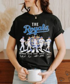 The Kansas City Royals Abbey Road 2024 Signatures shirt