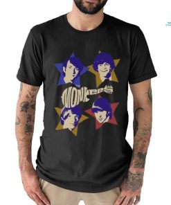 The Monkees Stars T Shirt