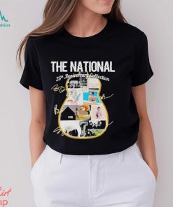The National Band 25th anniversary Collection Guitar Signatures Shirt