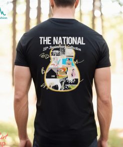 The National Band 25th anniversary Collection Guitar Signatures Shirt