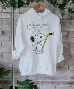 The New Hockey Season Is Starting Snoopy Shirt