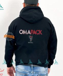 The North Carolina State baseball omapack 2024 shirt