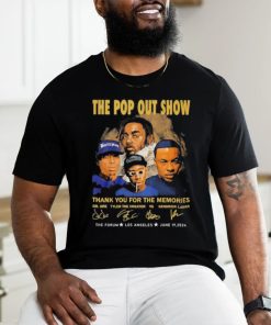 The Pop Out Show Thank You For The Memories Dr Dre, Tyler The Creator, YG, Kendrick Lamar Shirt