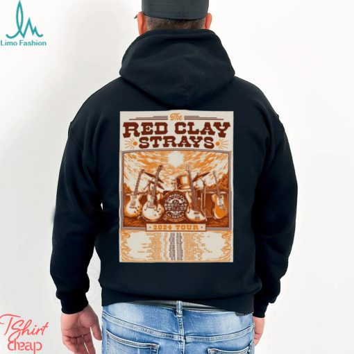 The Red Clay Strays Mobile Alabama 2024 Tour Dates Poster Shirt