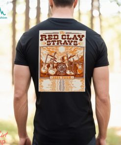 The Red Clay Strays Mobile Alabama 2024 Tour Dates Poster Shirt