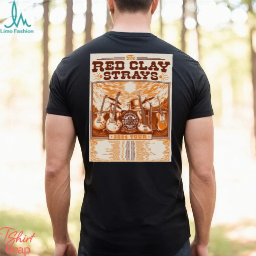 The Red Clay Strays Mobile Alabama 2024 Tour Dates Poster Shirt
