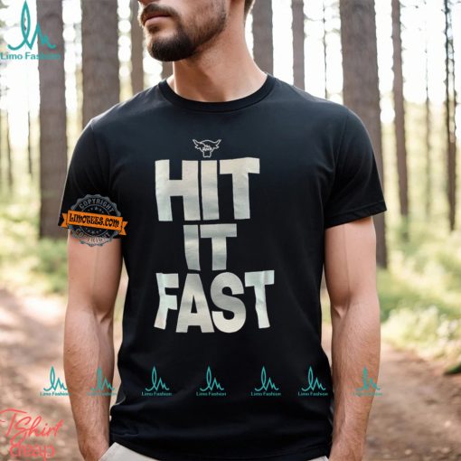 The Rock Hit It Fast Mens T shirt