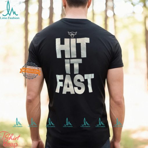 The Rock Hit It Fast Mens T shirt