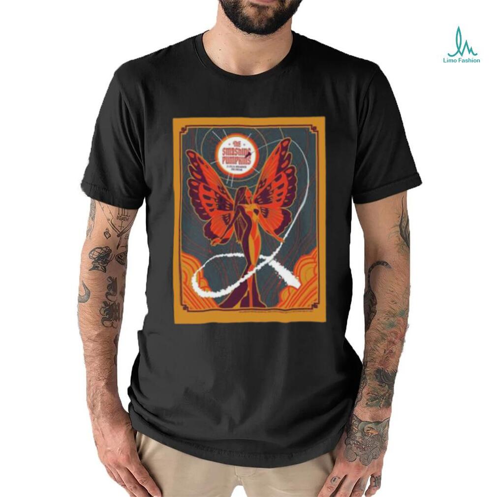 The Smashing Pumpkins Hannover The Seraphim Angel Shiny Concert Poster At ZAG Arena On June 21st 2024 T Shirt The Smashing Pumpkins Hannover The Seraphim Angel Shiny Concert Poster At ZAG Arena On June 21st 2024 T Shirt