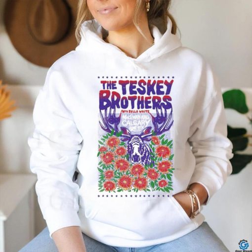 The Teskey Brothers June 11 2024 MacEwan Hall Calgary AB Poster Shirt