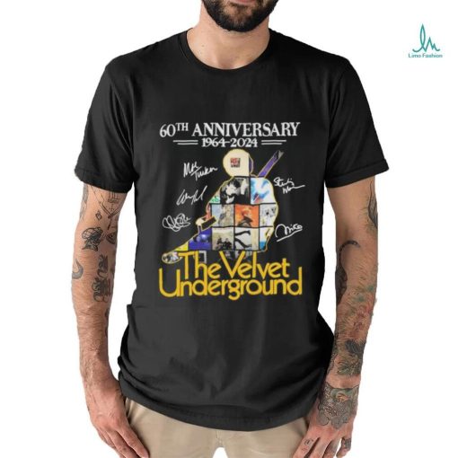 The Velvet Underground Fan 60th Anniversary Thank You For The Memories 1964 2024 T Shirt