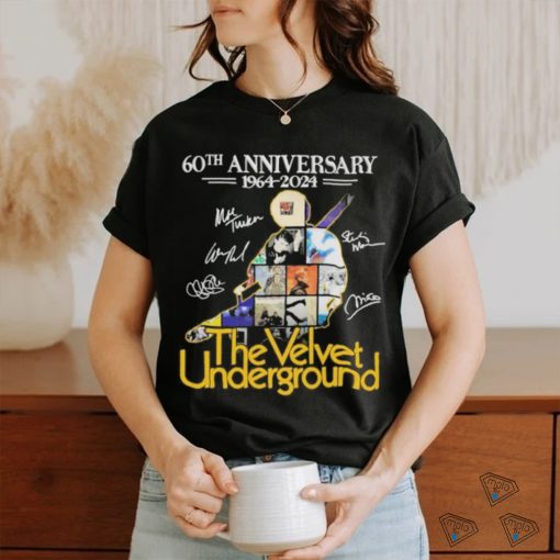 The Velvet Underground Fan 60th Anniversary Thank You For The Memories 1964 2024 T Shirt