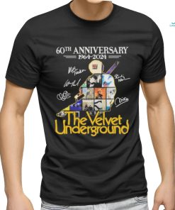 The Velvet Underground Fan 60th Anniversary Thank You For The Memories 1964 2024 T Shirt