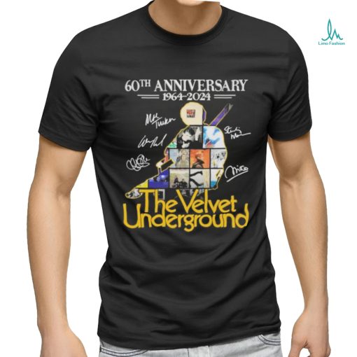 The Velvet Underground Fan 60th Anniversary Thank You For The Memories 1964 2024 T Shirt