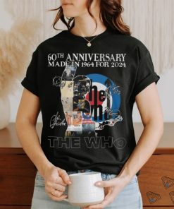 The Who 60th Anniversary Made In 1964 For 2024 T Shirt