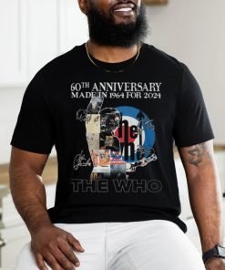 The Who 60th Anniversary Made In 1964 For 2024 T Shirt