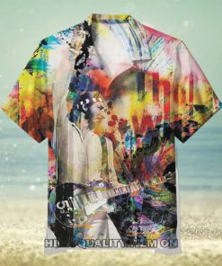 The Who Pete Townshend Short Sleeve Hawaiian Shirt