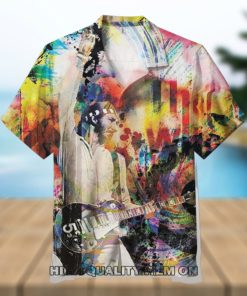 The Who Pete Townshend Short Sleeve Hawaiian Shirt