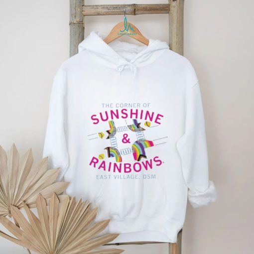 The corner of sunshine and rainbows the corner of sunshine and rainbows shirt