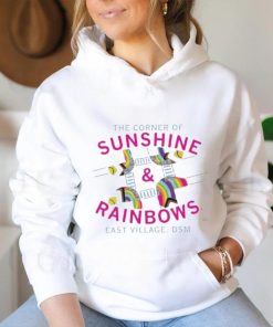 The corner of sunshine and rainbows the corner of sunshine and rainbows shirt