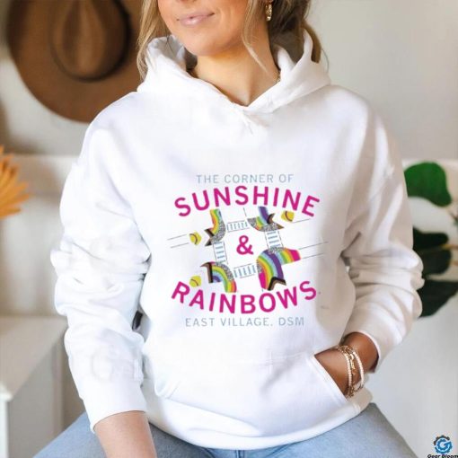 The corner of sunshine and rainbows the corner of sunshine and rainbows shirt