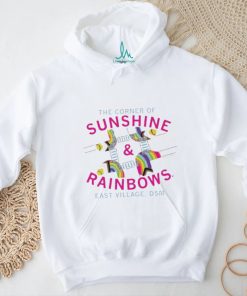 The corner of sunshine and rainbows the corner of sunshine and rainbows shirt