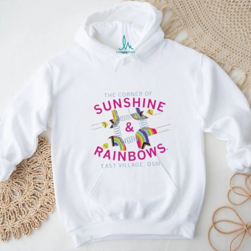 The corner of sunshine and rainbows the corner of sunshine and rainbows shirt