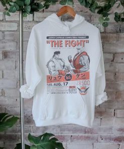 The fighting event of the century japan capsule computers present the fight come and see the action shirt