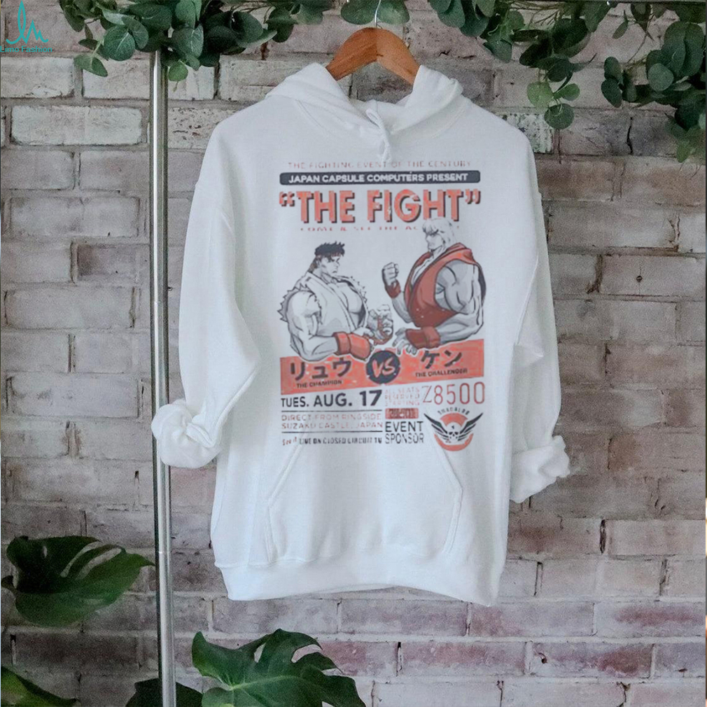 The fighting event of the century japan capsule computers present the fight come and see the action shirt The fighting event of the century japan capsule computers present the fight come and see the action shirt