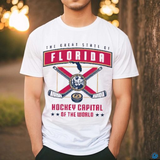 The great State of Florida hockey capital of the world shirt